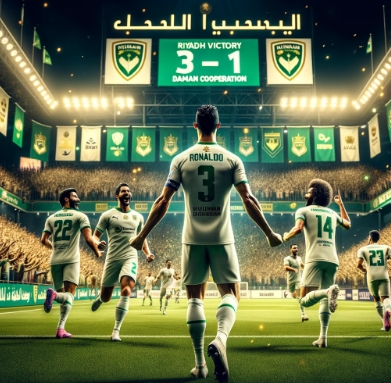 沙特联赛焦点战：C罗助攻加传射，特莱斯献世界波，利雅得胜利以3-1战胜达曼协作