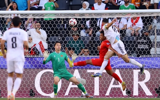 亚洲杯小组赛中，伊拉克队成功以3-2绝杀越南。