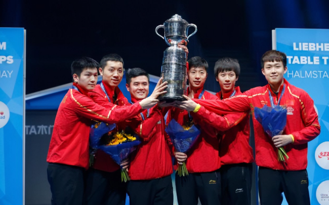 世乒赛男团历届冠军 世界乒乓球排名前十位