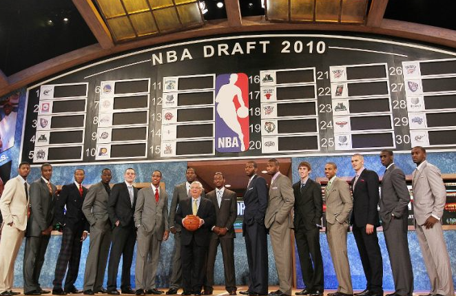 NBA2010年齐全选秀名单