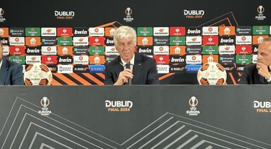 欧联杯决赛前新闻发布会：加斯佩里尼谈亚特兰大与勒沃库森的较量