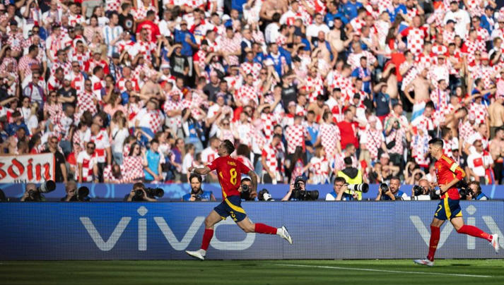 欧洲杯小组赛B组第1轮: 西班牙 vs 克罗地亚 战报