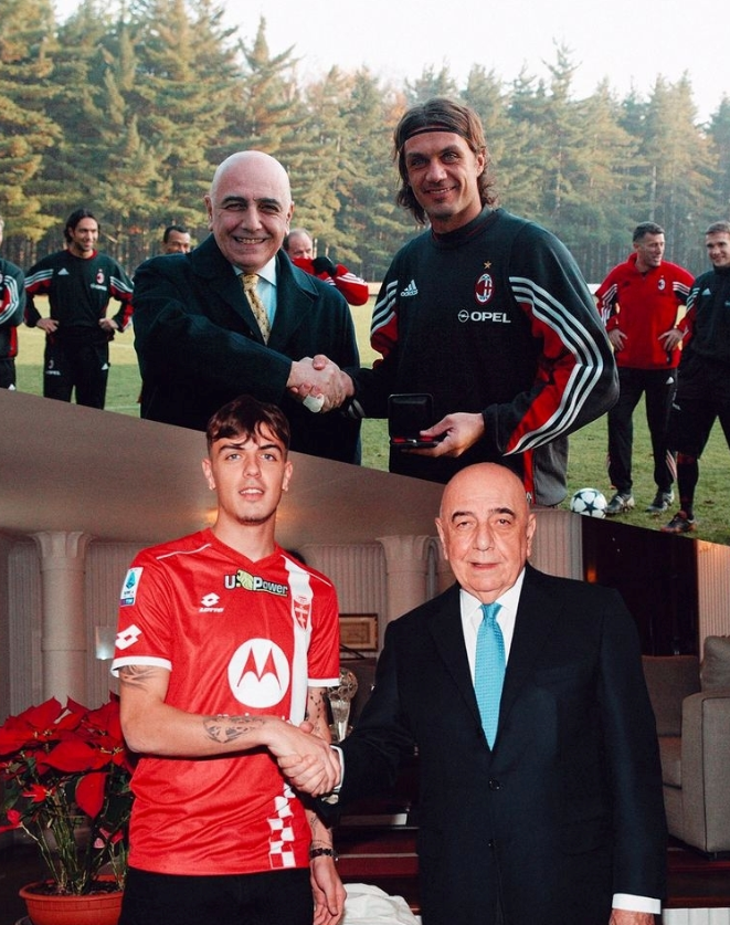 AC米兰官方宣布丹尼尔-马尔蒂尼永久转会至蒙扎