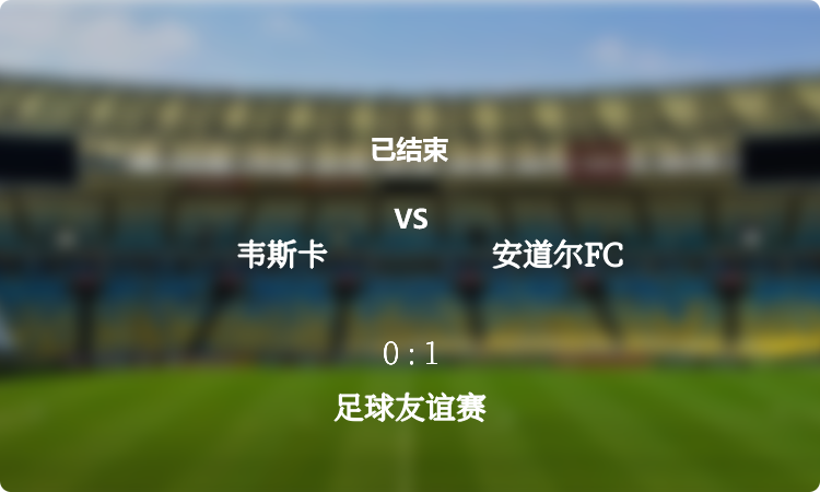 足球友谊赛: 韦斯卡 vs 安道尔FC 战报