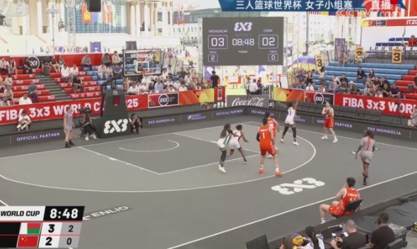 三人篮球世界杯小组赛：中国女队力克马达加斯加暂列第三 