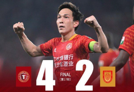姆本扎双响，辽宁铁人4-2力克铜梁龙继续领跑中甲